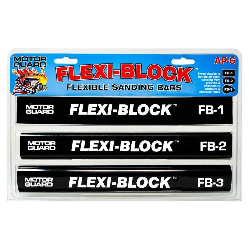 Motor Guard - 3Pk Sanding Blocks (AP-6), One Size - Image 1